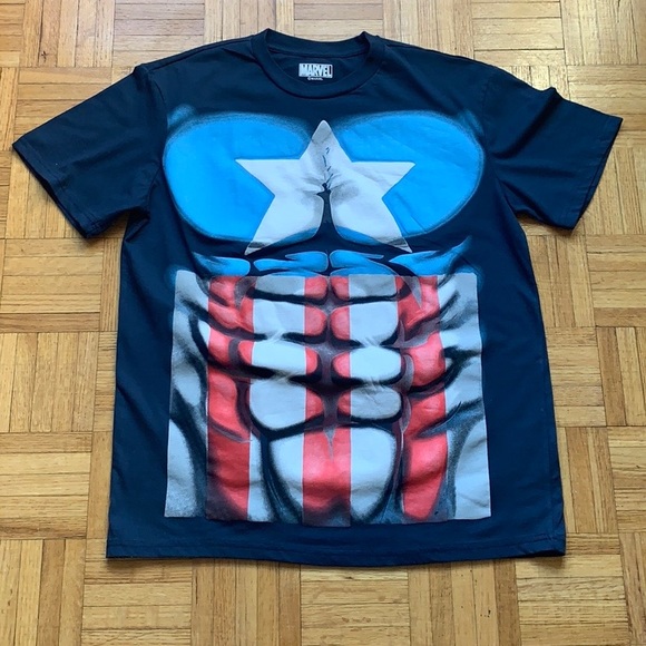 Marvel Other - Marvel “Captain America” abs tee Size M